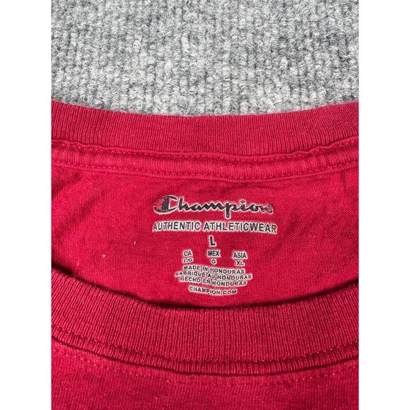 Champion South Carolina Gamecocks Track & Field Shirt Men’s Large Red Tee - Picture 2 of 11